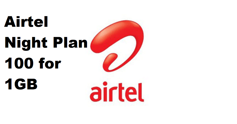 airtel night plan 100 for 1gb