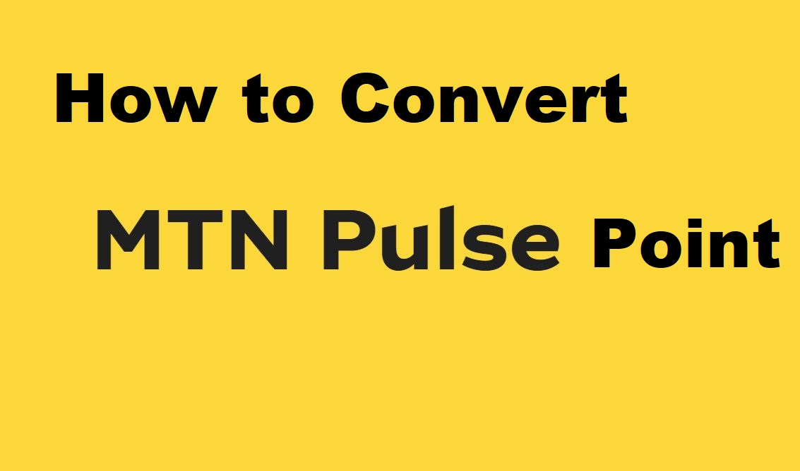 how to convert mtn pulse points to airtime