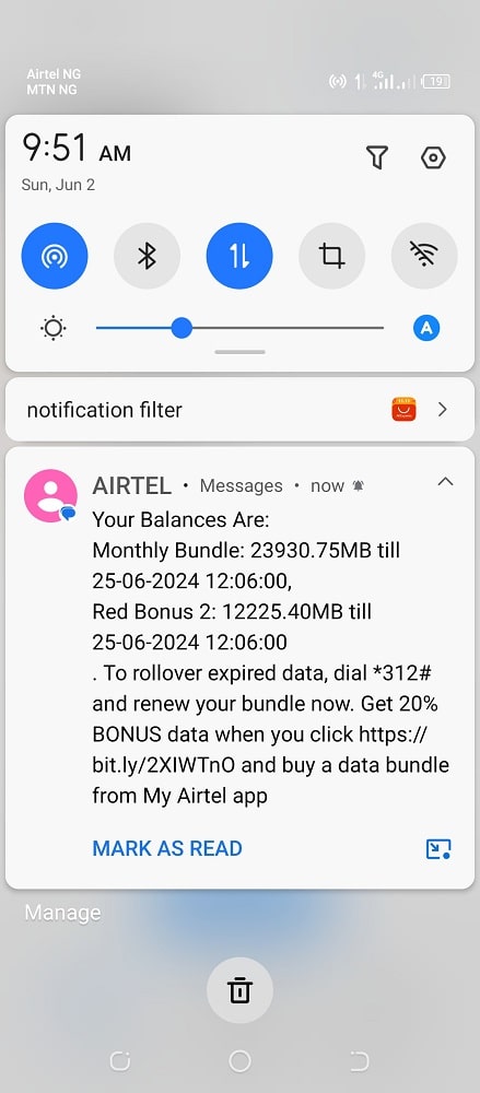 How to Check Airtel Data Balance with the new USSD code 2024