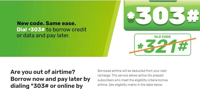 How to Borrow Credit from GLO (New USSD Code)