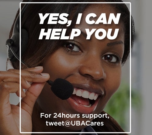 UBA Customer care