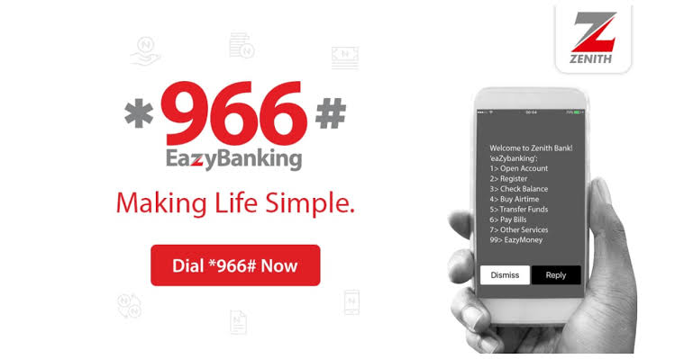 Zenith Bank Transfer Code Easy Banking USSD Codes