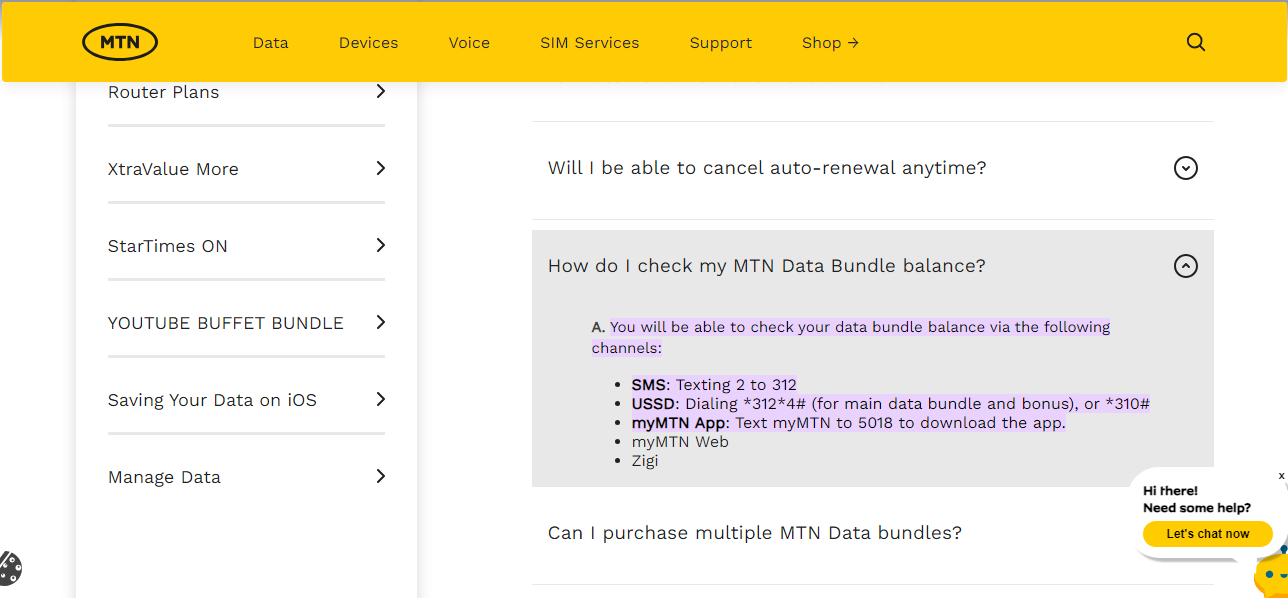 How to Check MTN Data Balance Via SMS