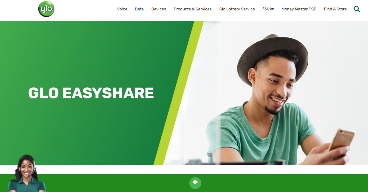 Code to transfer Airtime from Glo to Glo Using Glo EasyShare