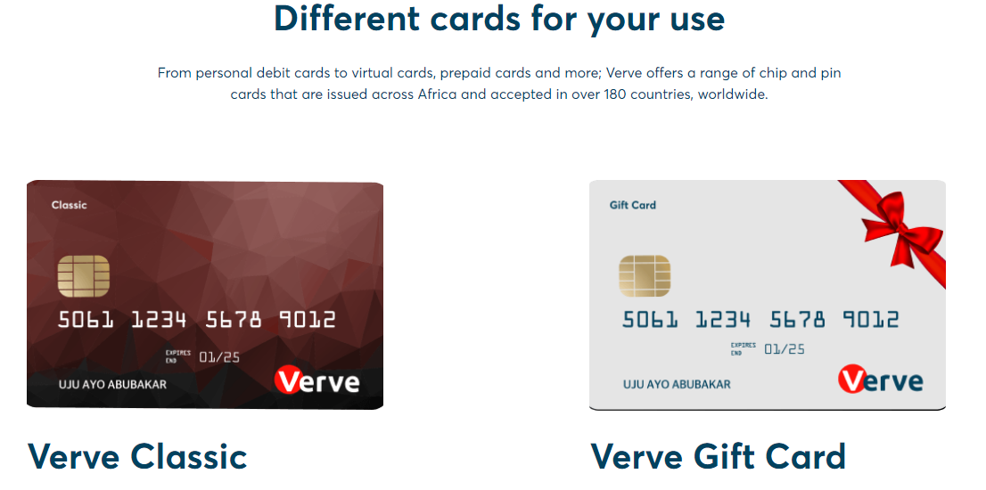 Verve Global Card