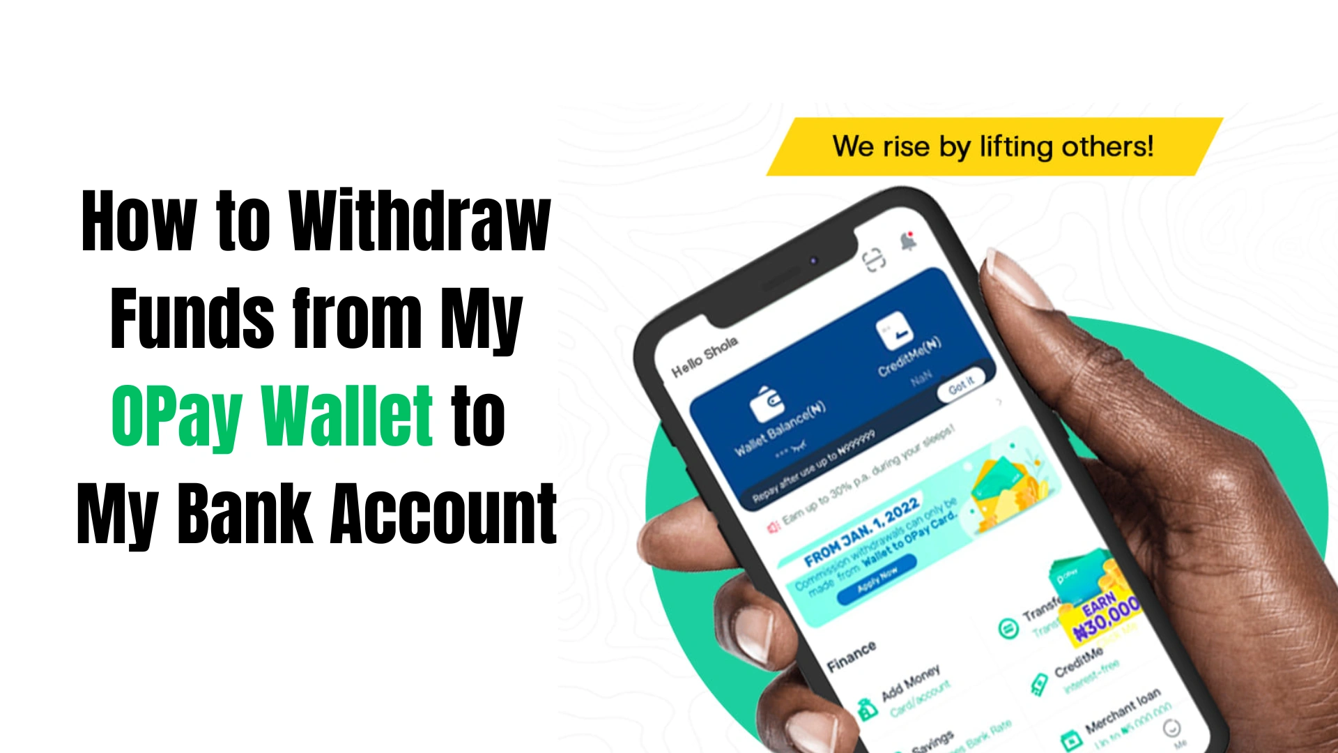 How to Withdraw Funds from My OPay Wallet to My Bank Account