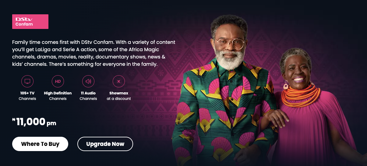 DStv Confam DStv Confam